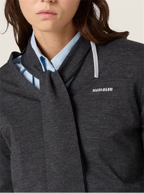 Cardigan in lana MIU MIU | MMF03X6068F0308